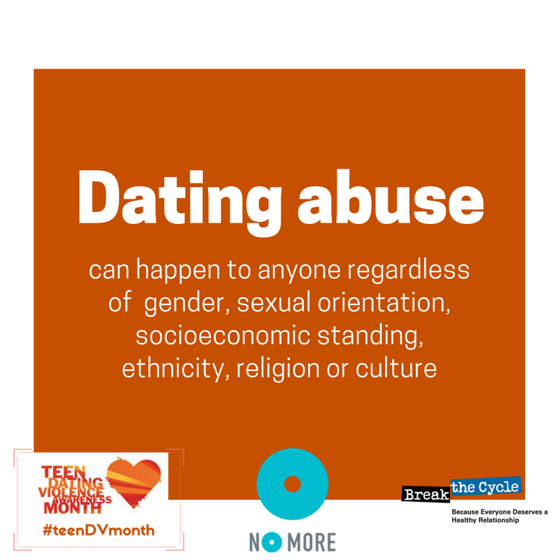 dating abuse can happen to anyone